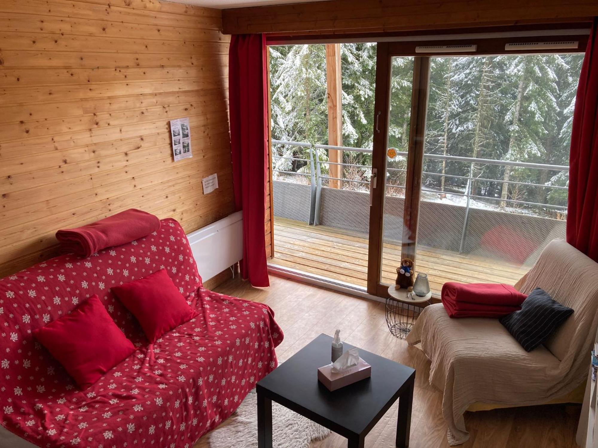 Studio Chamrousse 1700 Pour 4 Personnes - Au Calme - Avec Wifi Eksteriør billede
